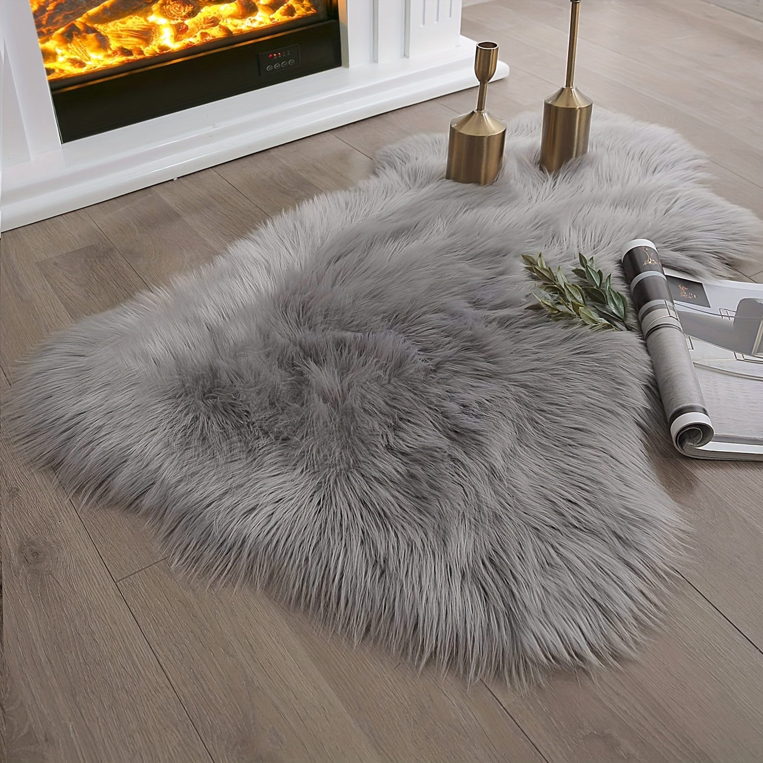 Fluffy rug 