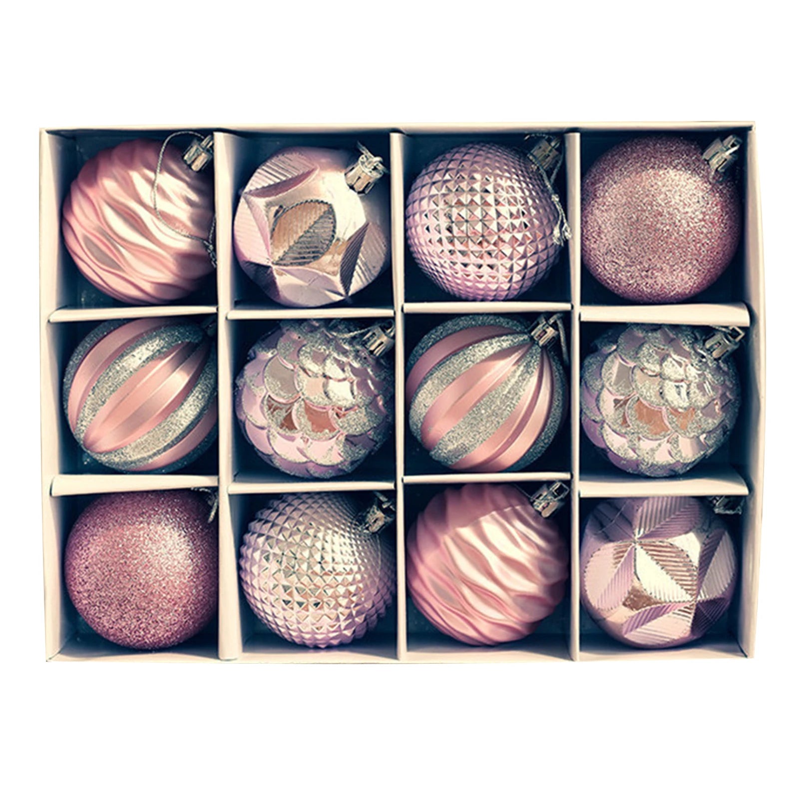 Christmas Decorative Balls Pink