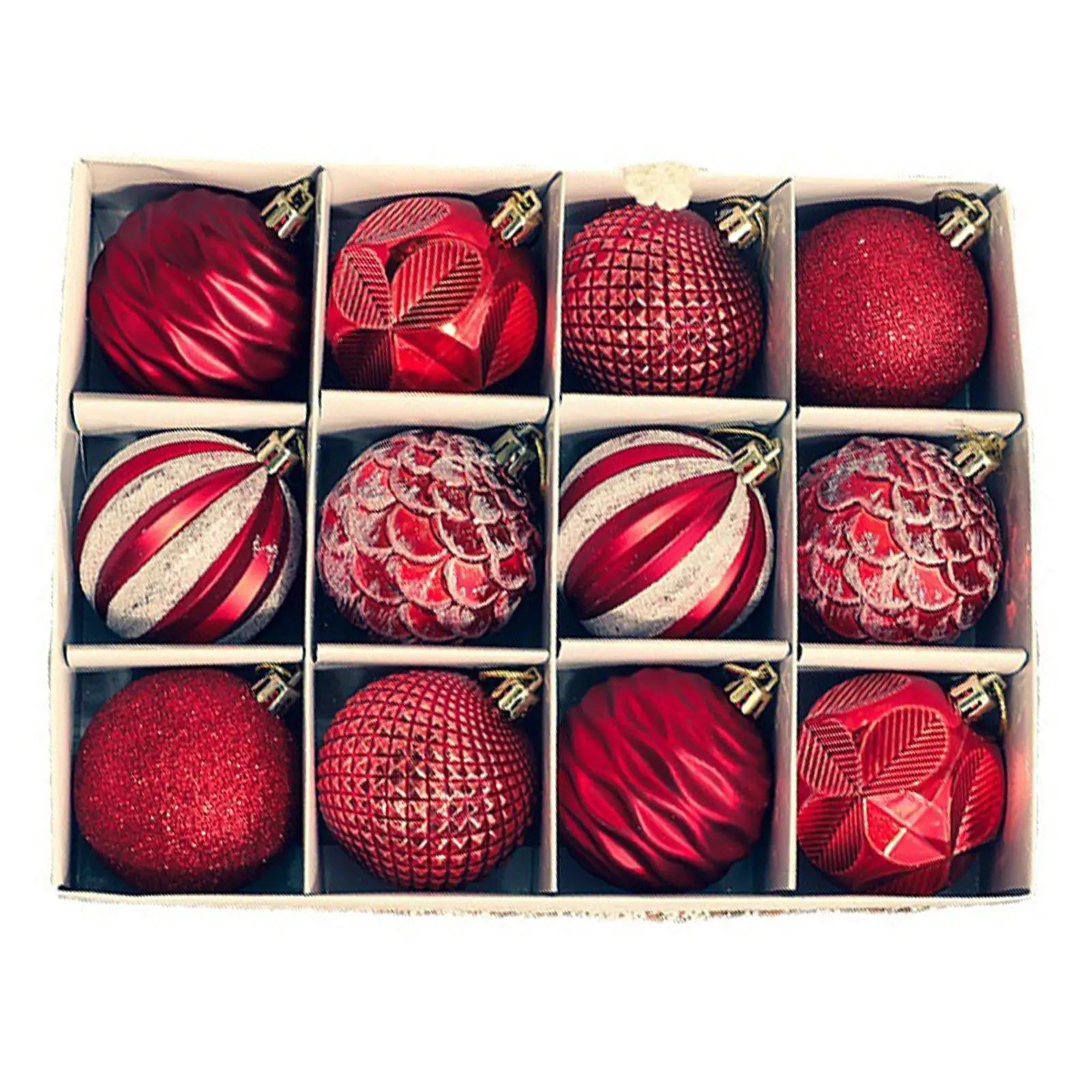 Christmas Decorative Balls Red