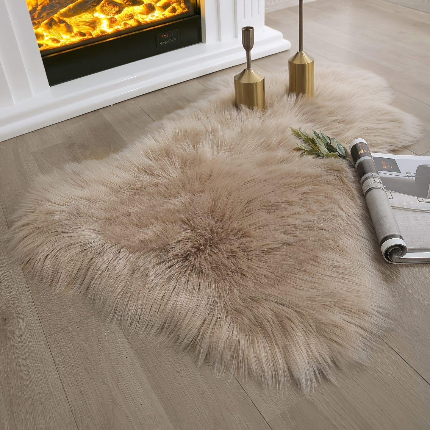 Fluffy rug 